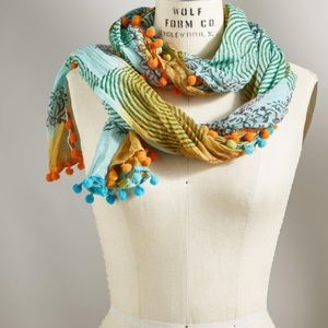 NWT  Sudha “Only You” Scarf, purchased at Sundance, 100% Cotton